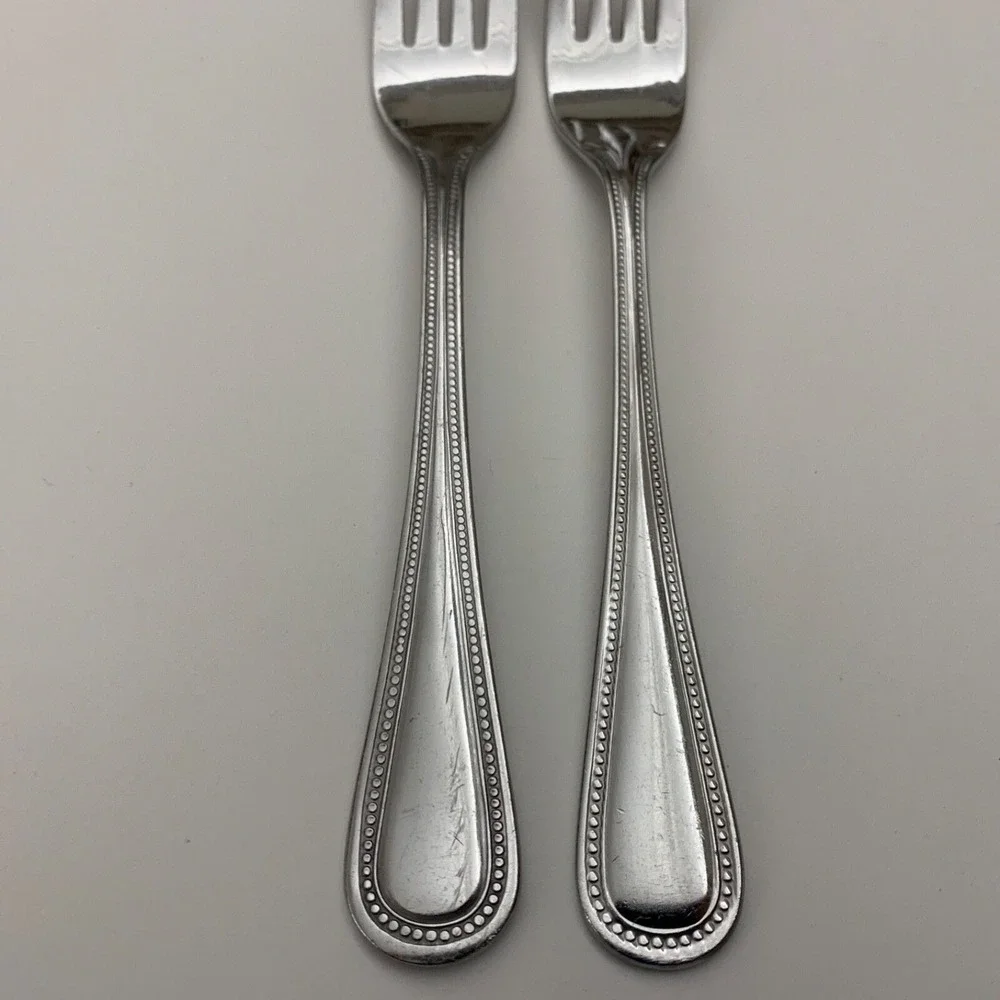Brand Ware Beaded Forks Lot of 2